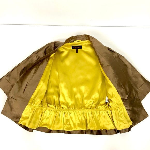 ESCADA Silk Formal Evening Kimono Jacket Sz 34 (4) - Picture 7 of 16